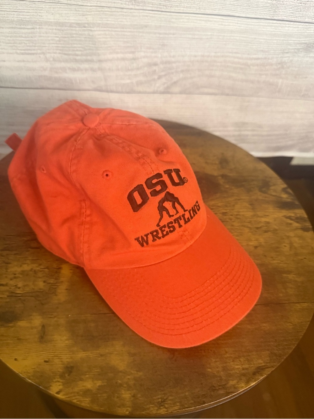 OSU Wrestling Orange Baseball Cap